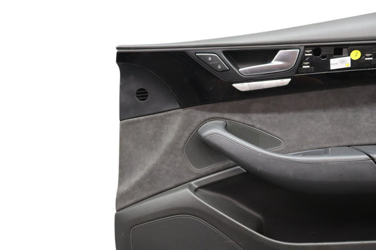 11-18 Audi A8L Quattro Front Right Passenger Side Interior Door Panel Trim Oem