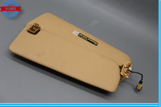 08-10 Porsche Cayenne Right Passenger Side Interior Sun Visor 7L5857552 Tan Oem