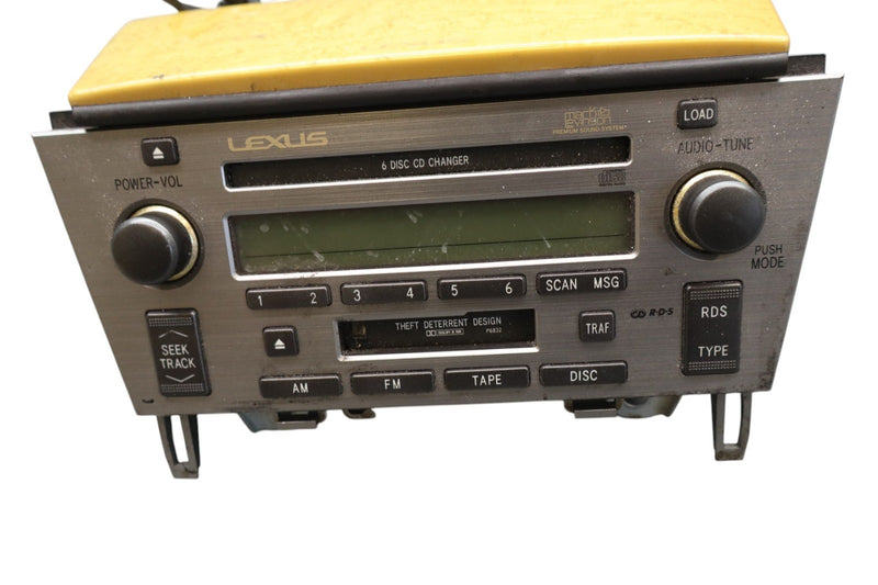 Load image into Gallery viewer, 02-10 Lexus SC430 Dash Radio Wood Trim Panel W/ Mechanism 5542924020 Oem

