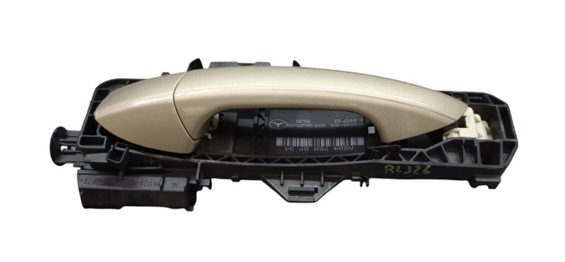 Load image into Gallery viewer, 08-14 Mercedes W204 C250 C300 Rear Left Side Exterior Door Handle Keyless Go Oem
