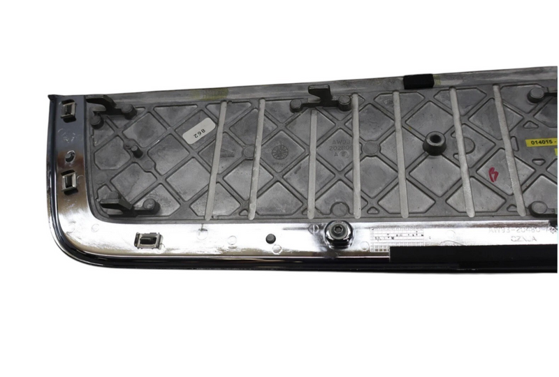 Load image into Gallery viewer, 10-15 Jaguar XJ XJL Front Right Door Panel Molding Trim Carbon Fiber Black Oem
