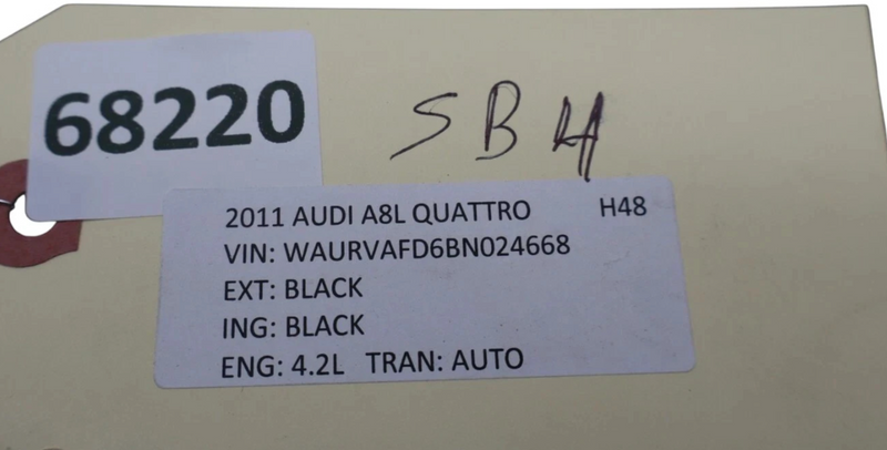 Load image into Gallery viewer, 11-18 Audi A8 A8L Quattro Front Left Driver Side Seat Backrest Trim Cover Oem
