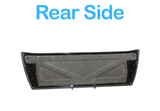 04-09 Cadillac XLR Convertible Rear Top Folding Compartment Panel Black Oem