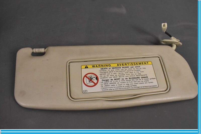 Load image into Gallery viewer, 02-10 Lexus SC430 Right Side Upper Sunvisor Sun Visor W/ Vanity Mirror Oem
