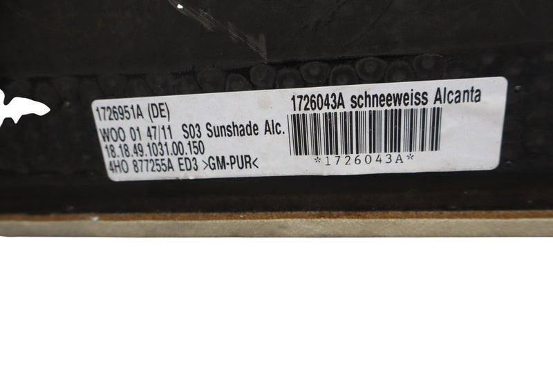 Load image into Gallery viewer, 11-17 Audi A8L A8 D4 Quattro Headliner Sunroof Sunshade Trim Cover 4H0877255 Oem
