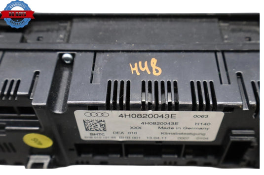 11-14 Audi S8 A8 Quattro Front Dash HVAC Climate Temperature Control Switch Oem