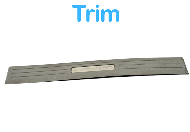 Load image into Gallery viewer, 02-05 Ford Thunderbird Left Lower Door Well Seal Scuff Step Plate Panel Trim OEM
