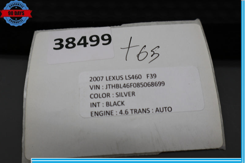 Load image into Gallery viewer, 07-09 Lexus LS460 Rear Left Driver Side Trunk Floor Carpet Trim Cover Panel Oem
