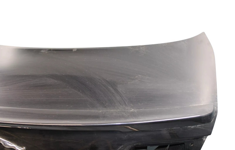 Load image into Gallery viewer, 12-15 Jaguar XF XFR X250 Rear Trunk Deck Lid Tail Light Gate Spoiler Black Oem
