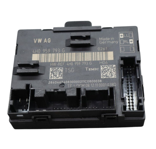 11-18 Audi A8 Quattro S8 Front Left Side Door Window Control Module Unit Oem