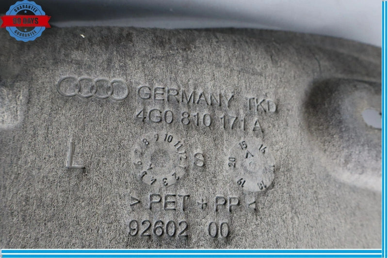 Load image into Gallery viewer, 12-15 Audi A6 A6 Quattro Rear Left Driver Side Fender Liner Splash Shield OEM
