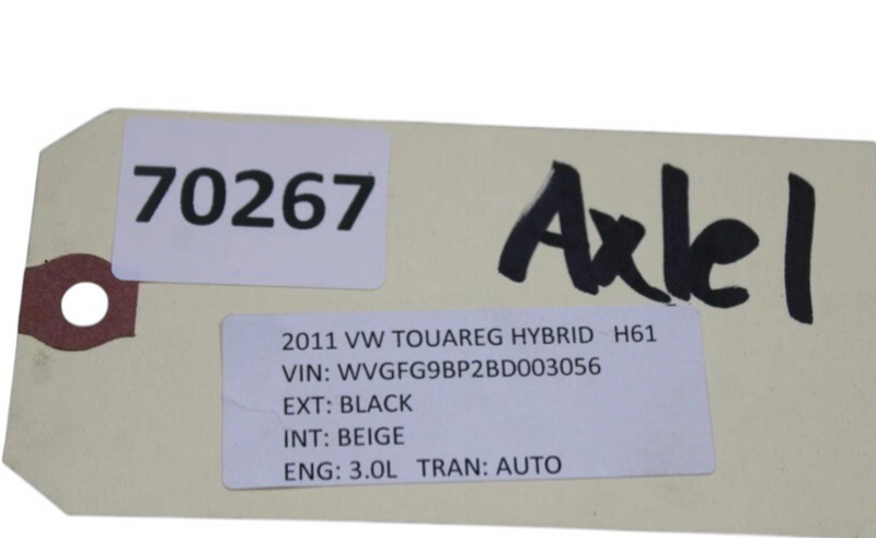 Load image into Gallery viewer, 11-17 Volkswagen Touareg Rear Left Side Axle CV Shaft Axleshaft 7P0501201 Oem
