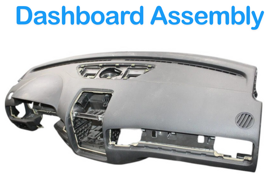 11-17 Volkswagen Touareg Front Dashboard Dash Instrument Panel Assembly Oem