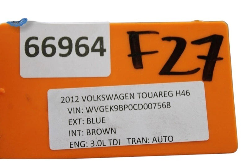 Load image into Gallery viewer, 11-17 Volkswagen Touareg Rear Left Side Wheel Fender Liner Splash Guard Oem
