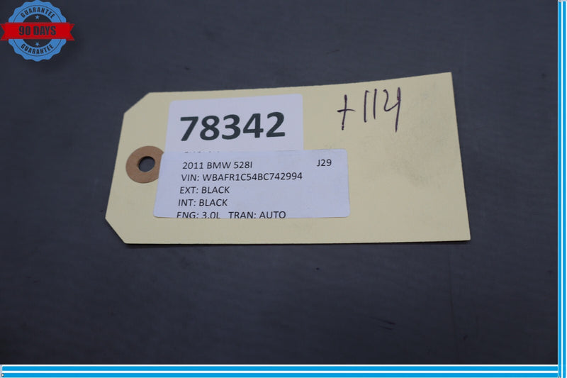 Load image into Gallery viewer, 11-16 Bmw 528i 535i 550i F10 Rear Trunk Sill Scuff Plate Cover Trim 7227535 Oem
