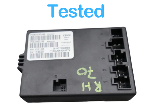 14-16 Maserati Quattroporte Front Right Heated Seat Control Module 670002299 Oem