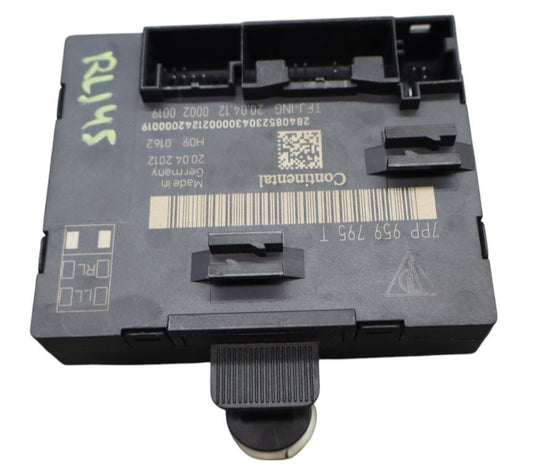11-17 Porsche Cayenne 958 S Rear Left Driver Side Door Control Module Unit Oem