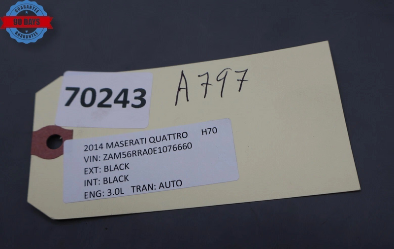 Load image into Gallery viewer, 2014 Maserati Quattroporte SQ4 M156 Instrument Cluster Speedometer Black Oem
