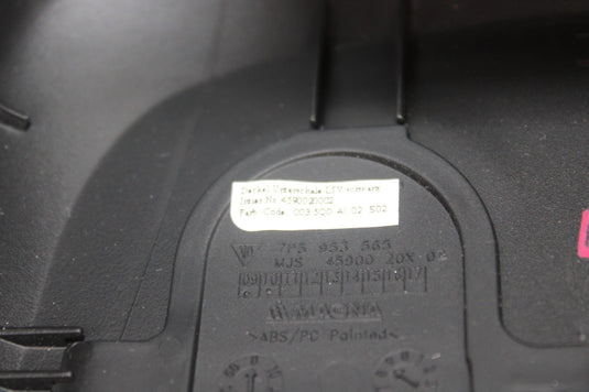 11-14 Porsche Cayenne 958 Steering Column Lower Cover Trim 7P5953516A Oem
