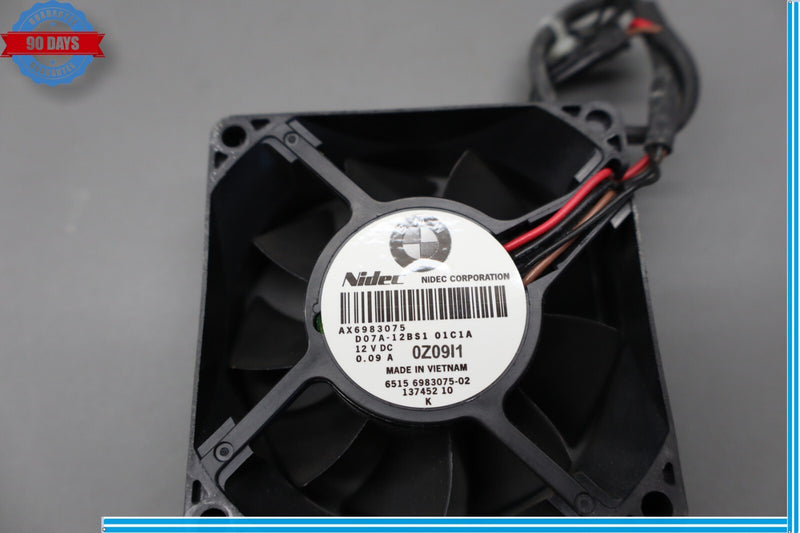 Load image into Gallery viewer, 09-15 BMW 750Li 750Li xDrive Trunk Amp Amplifier Cooling Fan Motor Oem
