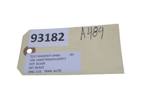 14-22 Maserati Ghibli S Front Left Driver Side Seat Belt Buckle Oem