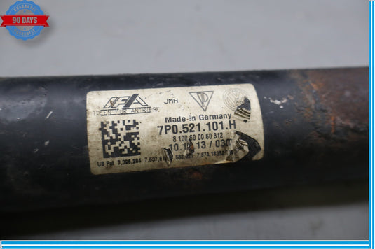 11-17 Volkswagen Touareg VW Front Propeller Drive Shaft Driveshaft Assembly Oem