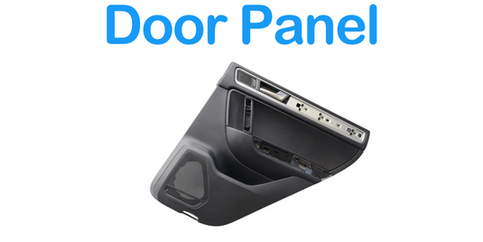 11-14 Volkswagen VW Touareg Rear Right Passenger Side Door Panel Cover Trim Oem