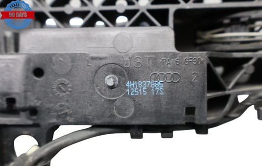 11-18 Audi A7 Quattro Front Left Side Exterior Door Handle Blue 4H1837885 Oem