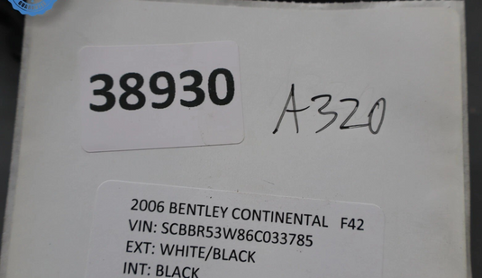 03-12 Bentley Continental Rear Right Side Door Lock Soft Actuator Motor Oem