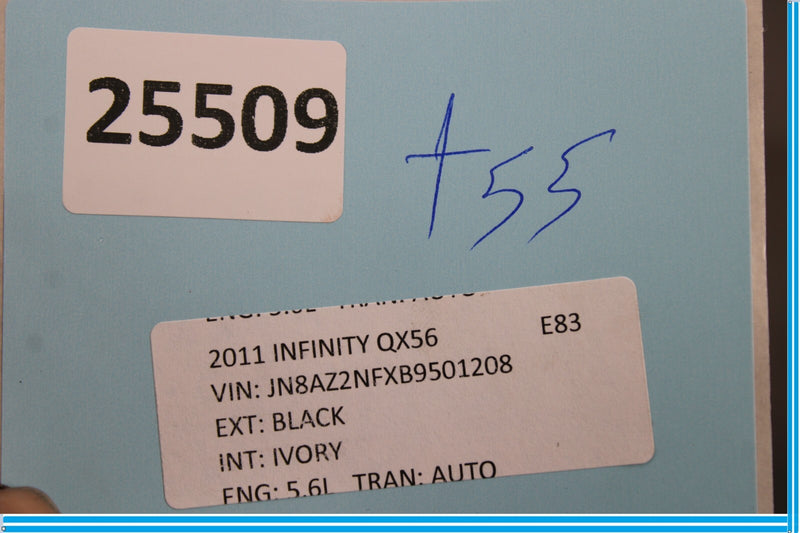 Load image into Gallery viewer, 11-17 Infiniti QX56 QX80 Front Right Side Door Sill Scuff Plate Trim Cover Oem
