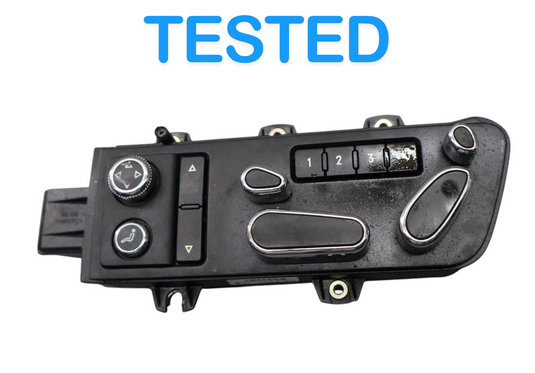 06-12 Bentley Continental Flying Spur Front Left Seat Control Memory Switch OEM