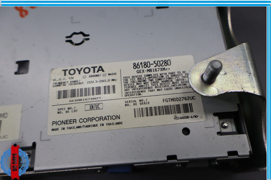 07-12 Lexus LS460 XF40 Satellite Receiver Radio Control Module 86180-50280 Oem
