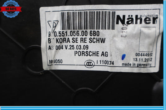 10-16 Porsche Panamera Rear Right Passenger Side Trunk Access Panel Cover Oem