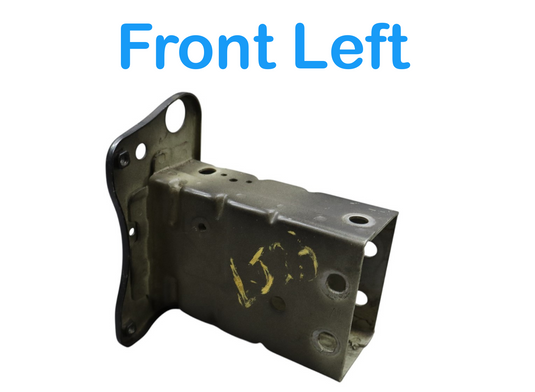 11-16 Hyundai Equus Front Left Side Reinforcement Bracket Rail 647103N100 Oem