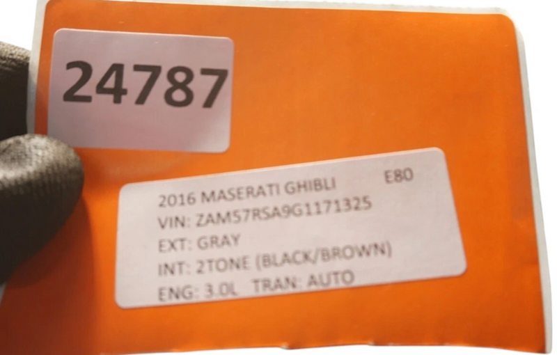 Load image into Gallery viewer, 14-17 Maserati Ghibli Rear Left Driver Side Top Upper Seat Cushion Back Rest Oem
