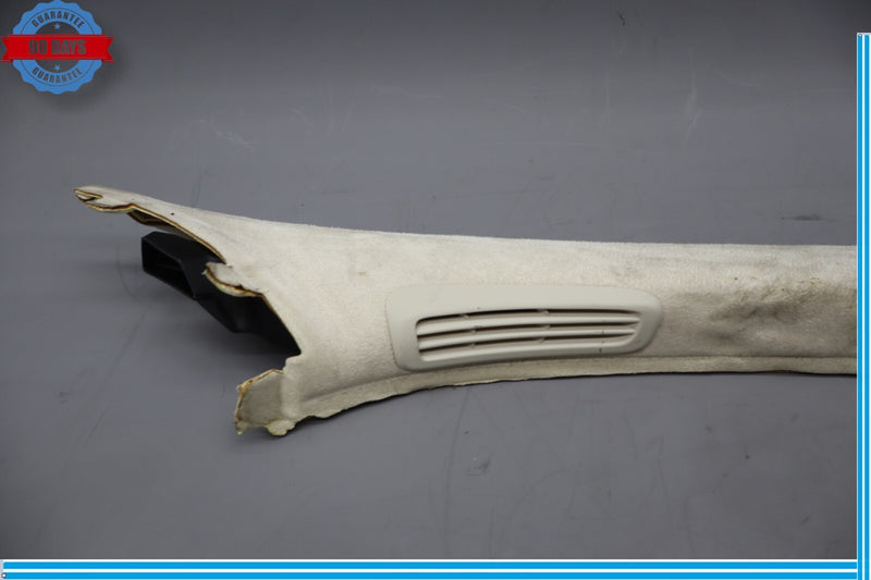 Load image into Gallery viewer, 10-19 Jaguar XJL XJ X351 Front Right Side A Pillar Trim Panel Suede Beige Oem
