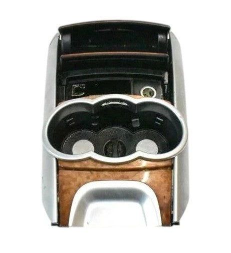 Load image into Gallery viewer, 06-13 Mercedes R350 R500 Center Console Cup Holder Ash Tray Wood Assembly OEM
