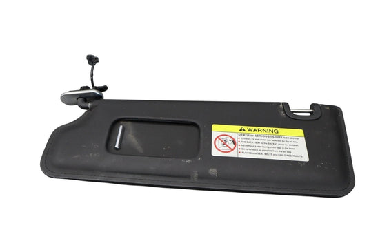03-18 Bentley Continental Front Left Side Sun Visor Sunvisor Shade Black Oem