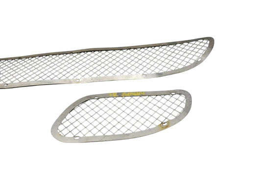 99-04 Bentley Arnage Front Left / Right Center Bumper Grille Set OEM