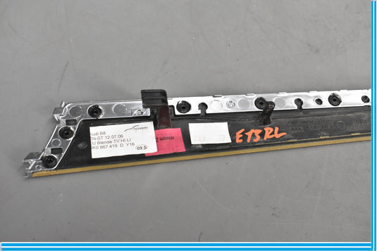 09-16 Audi A4 Rear Left Driver Side Door Trim Panel Molding Oem