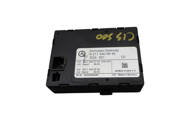 Load image into Gallery viewer, 03-11 Mercedes CLS550 E550 W219 Central Gateway Control Module A2115405645 Oem
