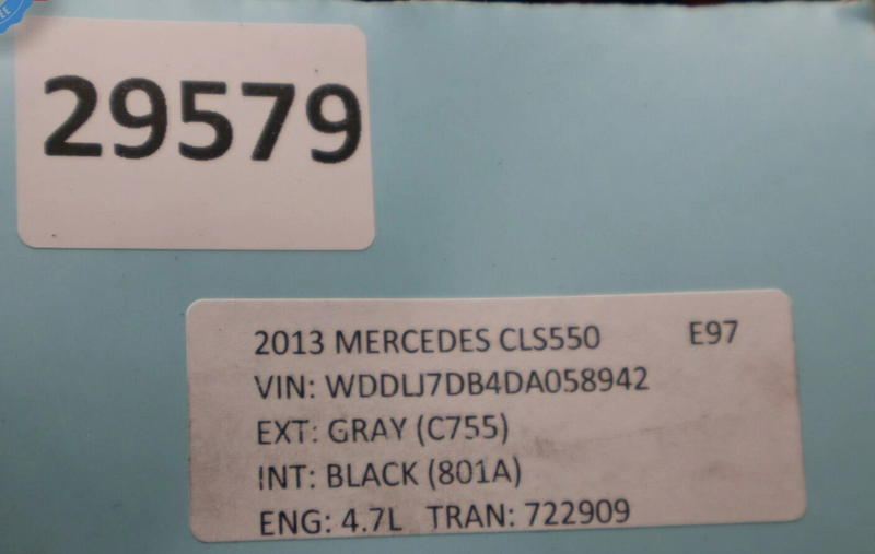 Load image into Gallery viewer, 12-18 Mercedes W218 CLS500 Engine Left Side Auxiliary Intercooler Radiator Oem
