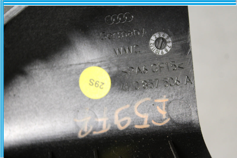 Load image into Gallery viewer, 11-17 Audi A8 Quattro Front Right Side Interior Corner Window Cover Trim Oem
