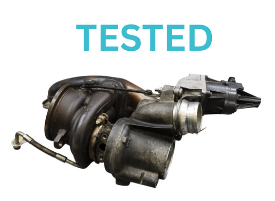 13-16 BMW 320i XDRIVE Engine Turbo Turbocharger W/ Manifold 4947714010 Oem