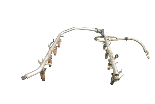 00-06 Mercedes CL500 CL600 W215 Fuel Injection Rail W/ Injectors A1130700595 Oem