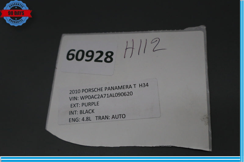 Load image into Gallery viewer, 10-16 Porsche Panamera Front Left Driver Side Seat Belt Cover Trim Panel Oem

