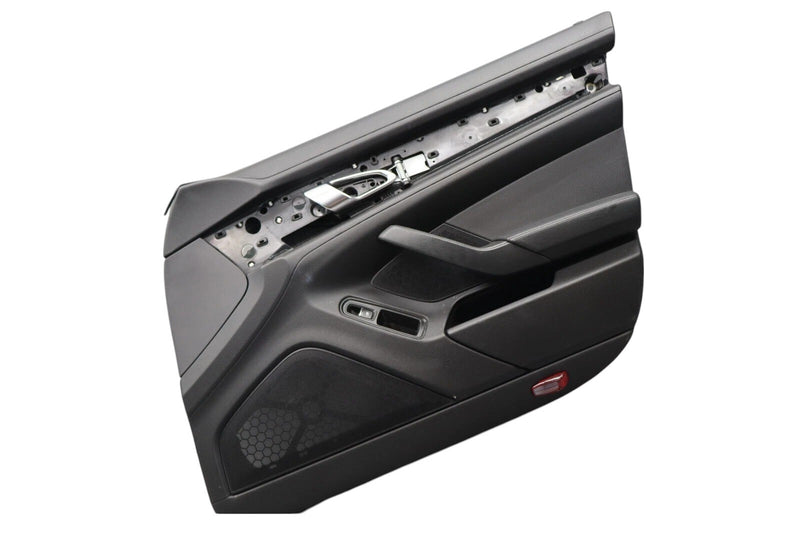 Load image into Gallery viewer, 10-16 Porsche Panamera 970 Front Right Side Interior Door Panel Cover black Oem
