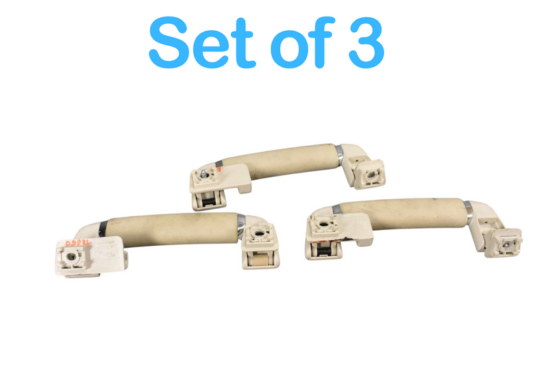 Load image into Gallery viewer, 10-18 Jaguar XJ XJL X351 Rear Left Right / Front Roof Grab Handle Set of 3 Oem
