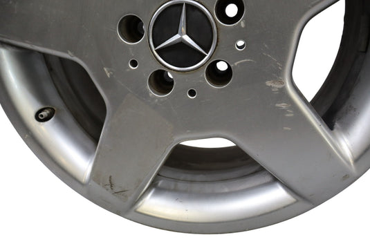 00-06 Mercedes CL500 S430 8.5x18 R18 18" Front Wheel Rim Disc 5-Spoke Oem