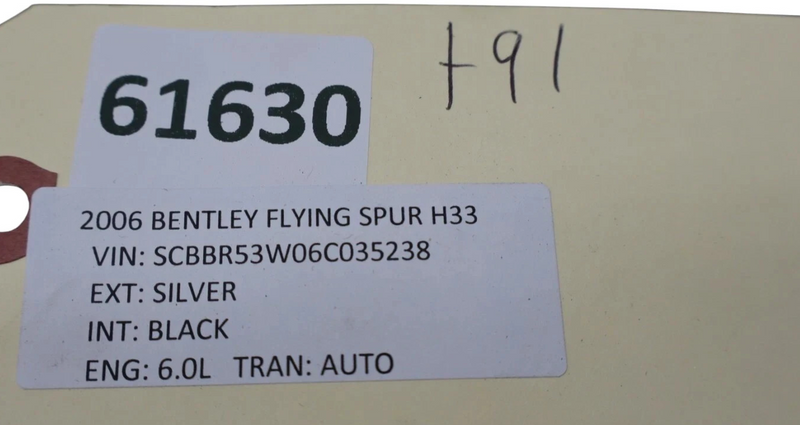 Load image into Gallery viewer, 06-13 Bentley Continental Flying Spur Right Side Door Step Sill 3W4863382P Oem
